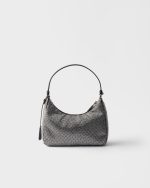 Prada Re-Edition 2005 mini crystal-studded satin bag - Image 5